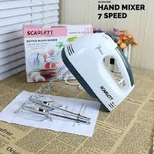 7 Speed Electric Scarlet Egg Beater