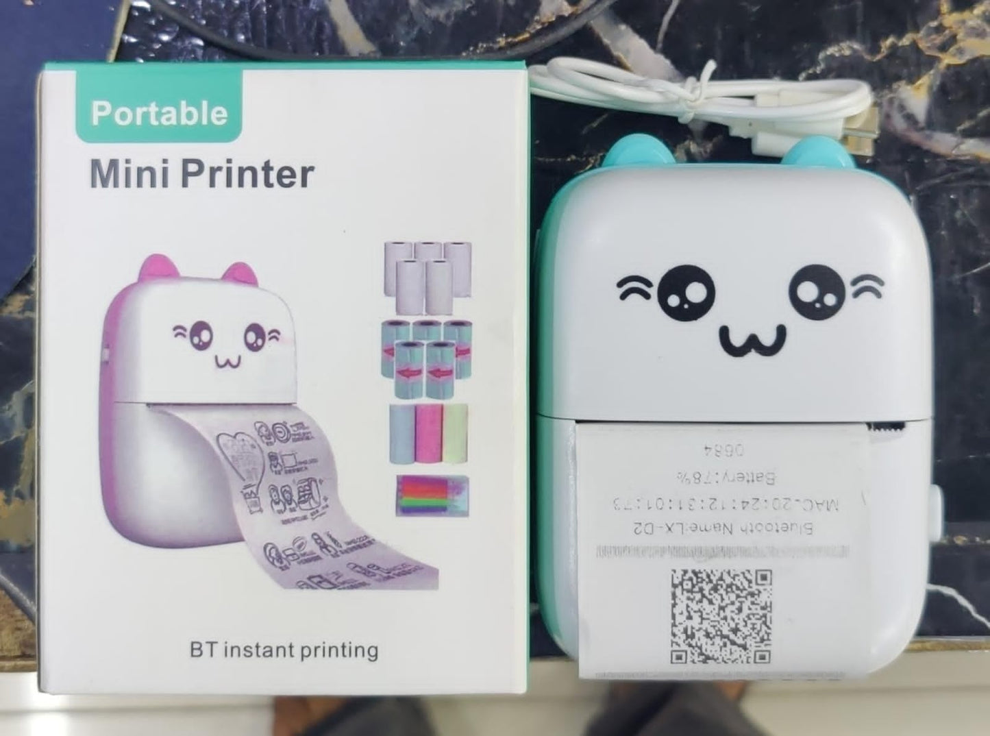 Meow Pocket Mini Printer – Thermal Wireless