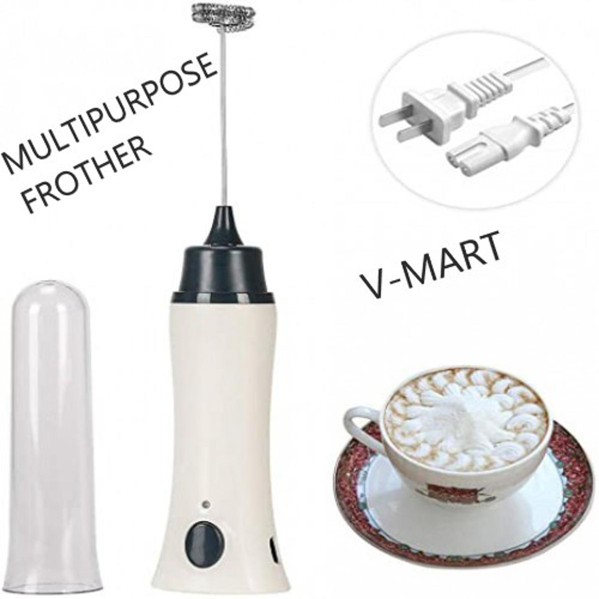 Multipurpose Electric Milk Frother - Coffee Beater & Lassi Maker